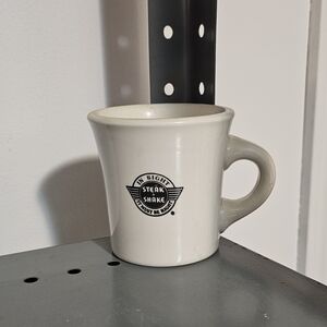 Steak n Shake Vintage Classic White Mug